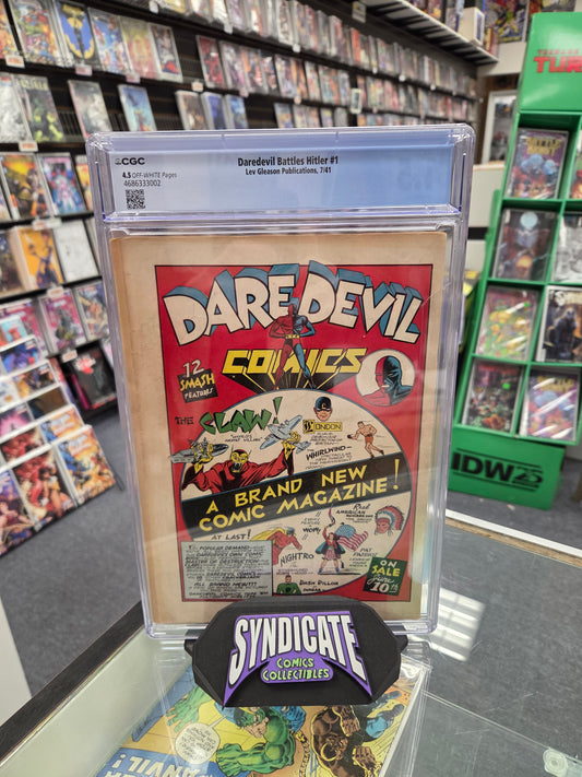 Daredevil Battles Hitler #1 (CGC 4.5) Hitler Cover