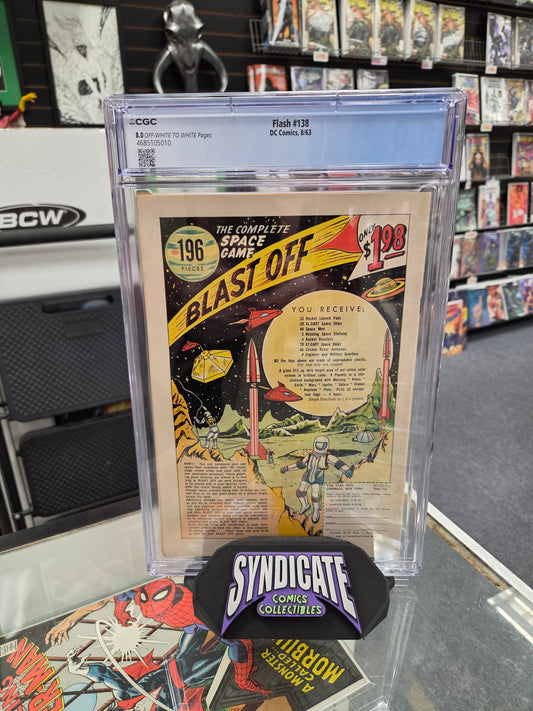 Flash #138 (CGC 8.0) Silver Age Flash