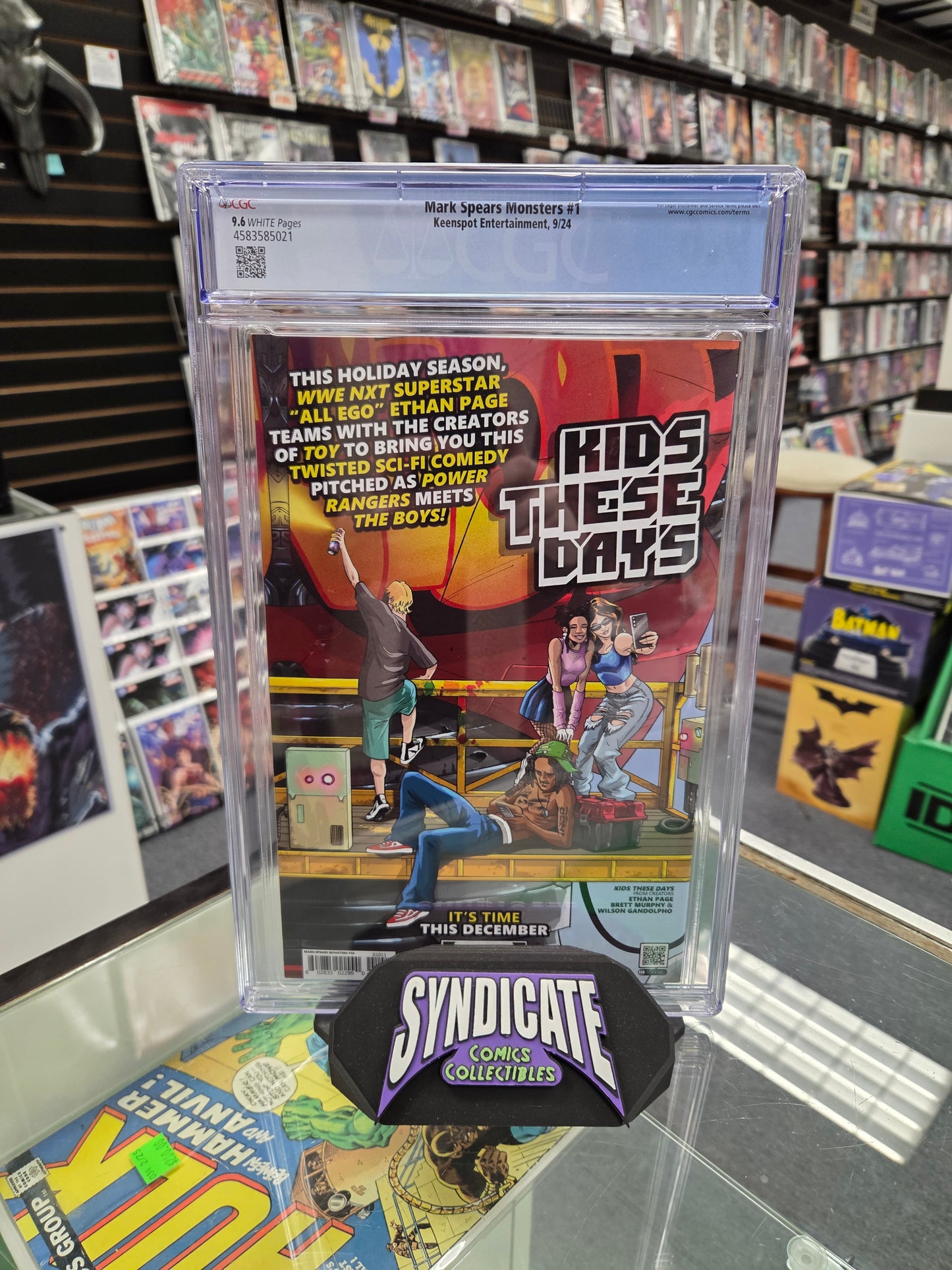 Mark Spears Monsters #1 (CGC 9.6) 1st Print