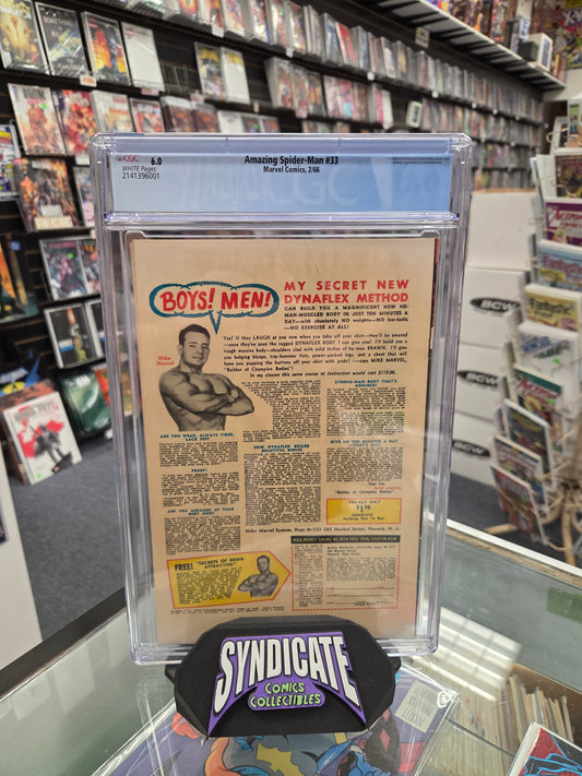 Amazing Spider-Man #33 (CGC 6.0) Iconic Issue