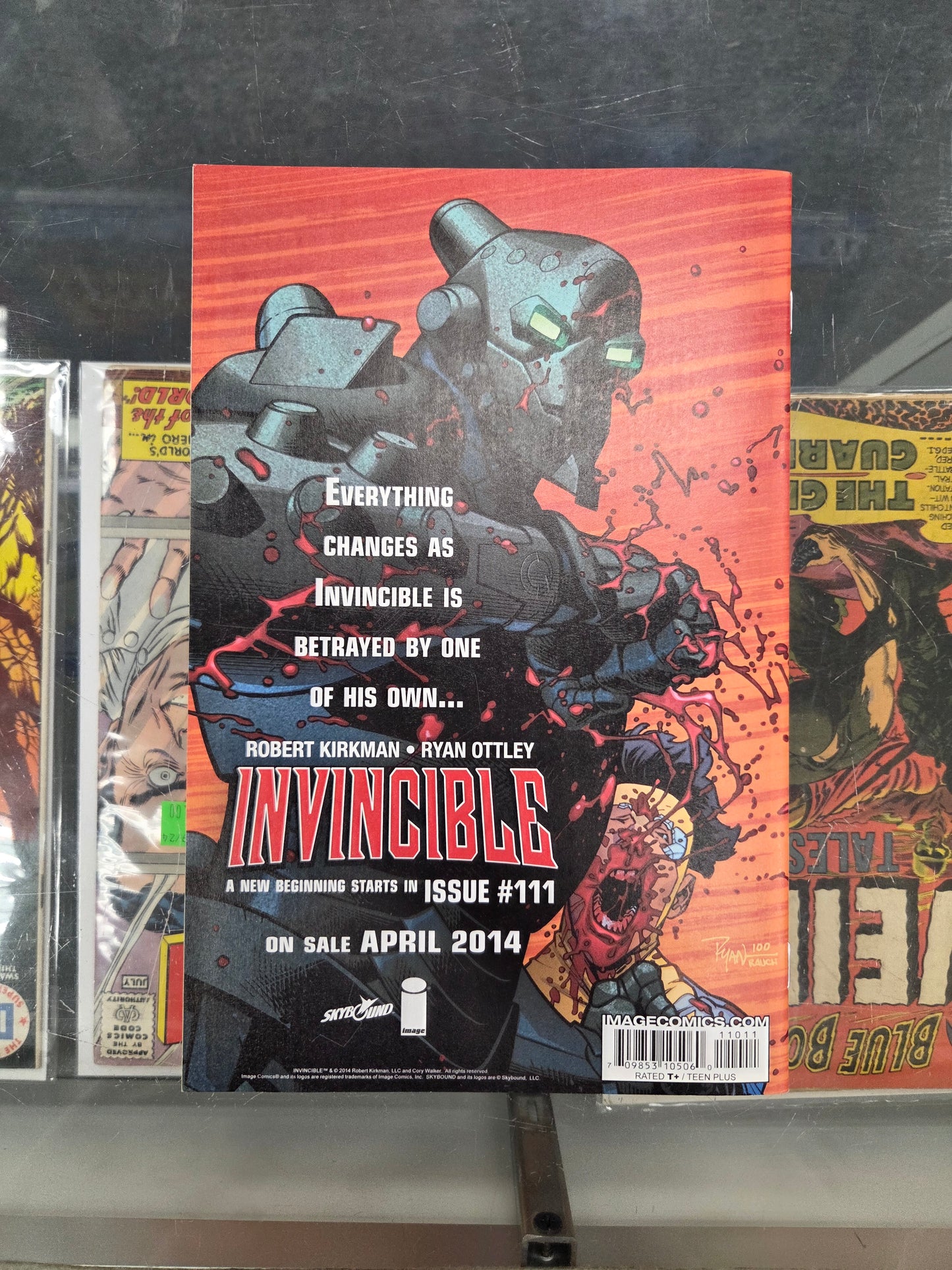 Invincible #110 (2014) Controversial Issue