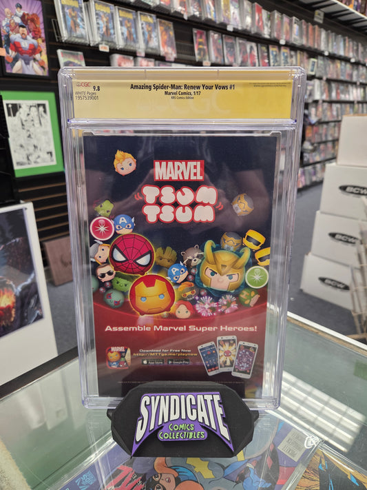 Amazing Spider-Man: Renew Your Vows #1 Tyler Kirkham Variant (CGC 9.8) Signed by Tyler Kirkham