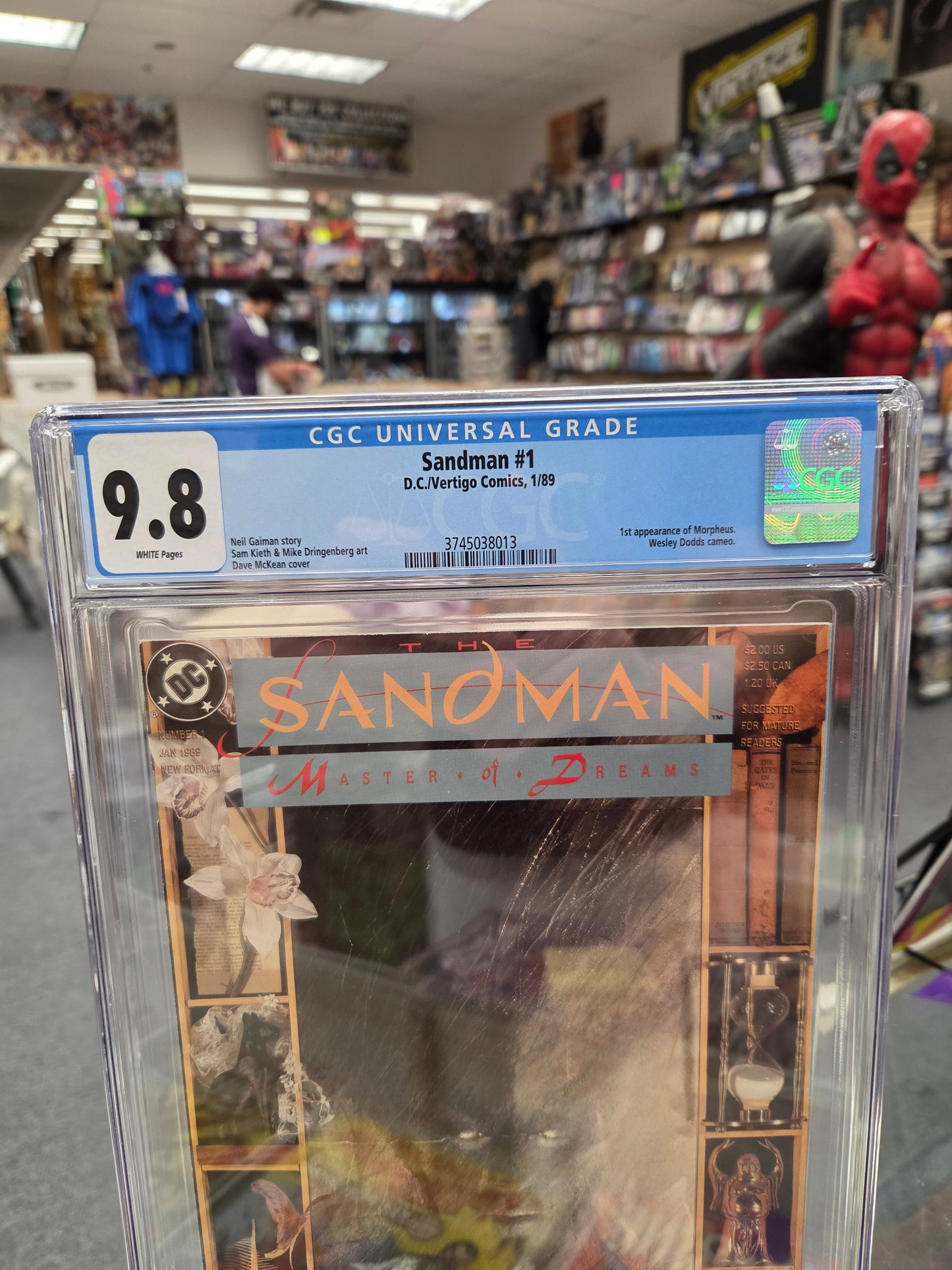 Sandman #1 (CGC 9.8) 1st Print