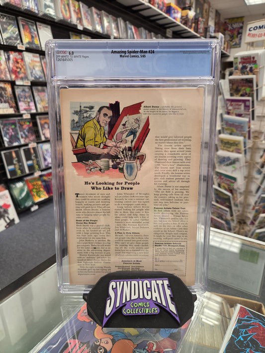 Amazing Spider-Man #24 (CGC 6.0) Mysterio Appearance