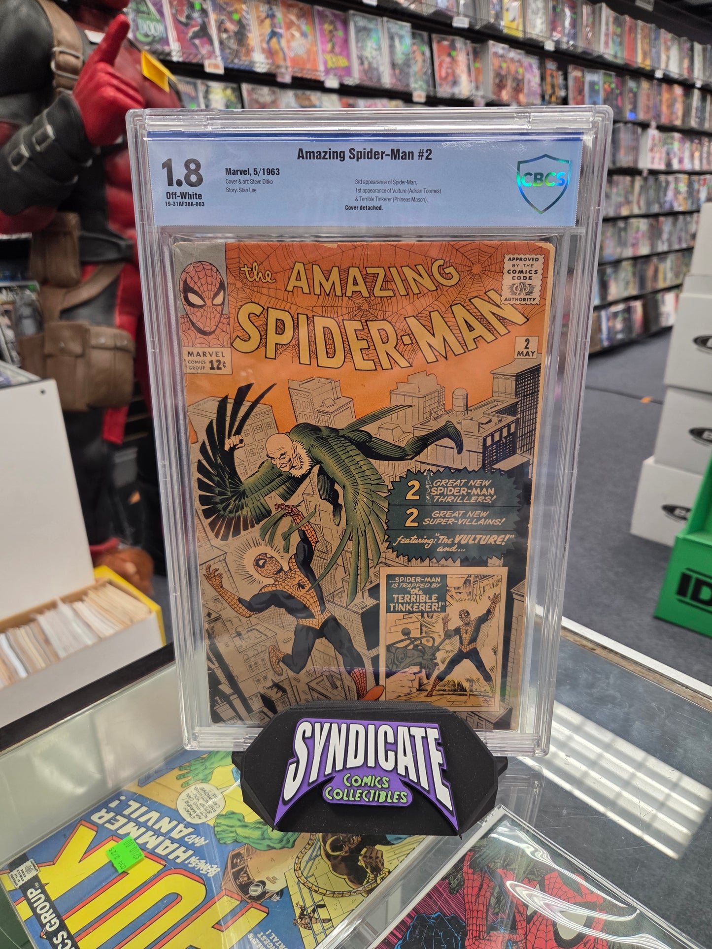 Amazing Spider-Man #2 (CBCS 1.8) 1st Vulture