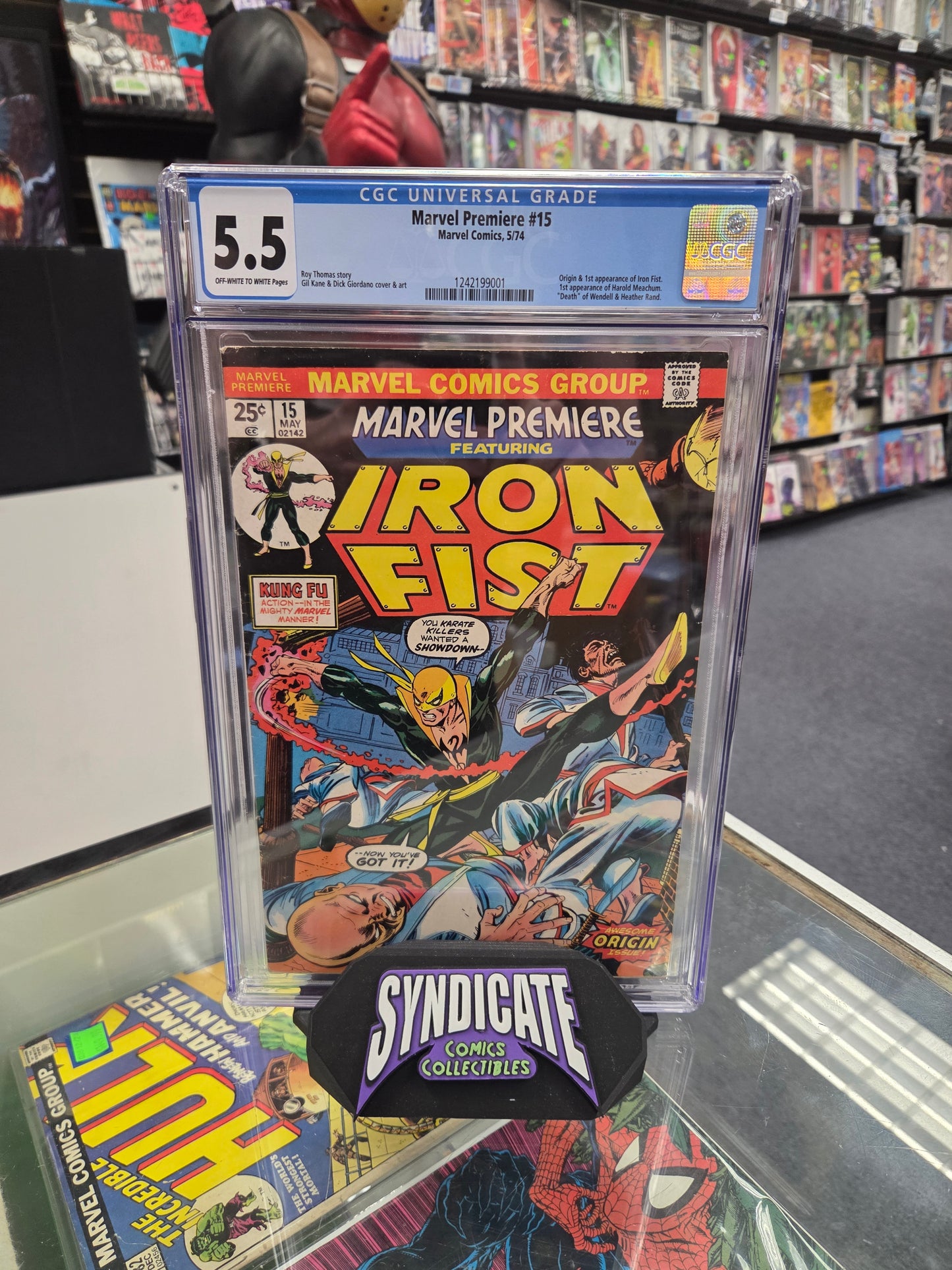 Marvel Premiere #15 (CGC 5.5) 1st Iron Fist