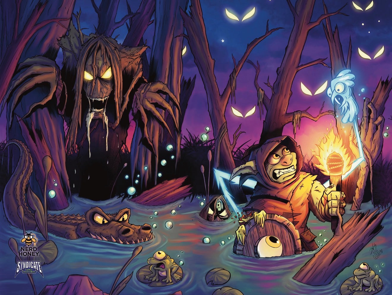 D'Orc #7 Jordan Wadley, Syndicate Comics & Collectibles Exclusive Wraparound Variant