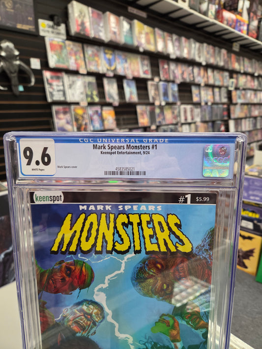Mark Spears Monsters #1 (CGC 9.6) 1st Print