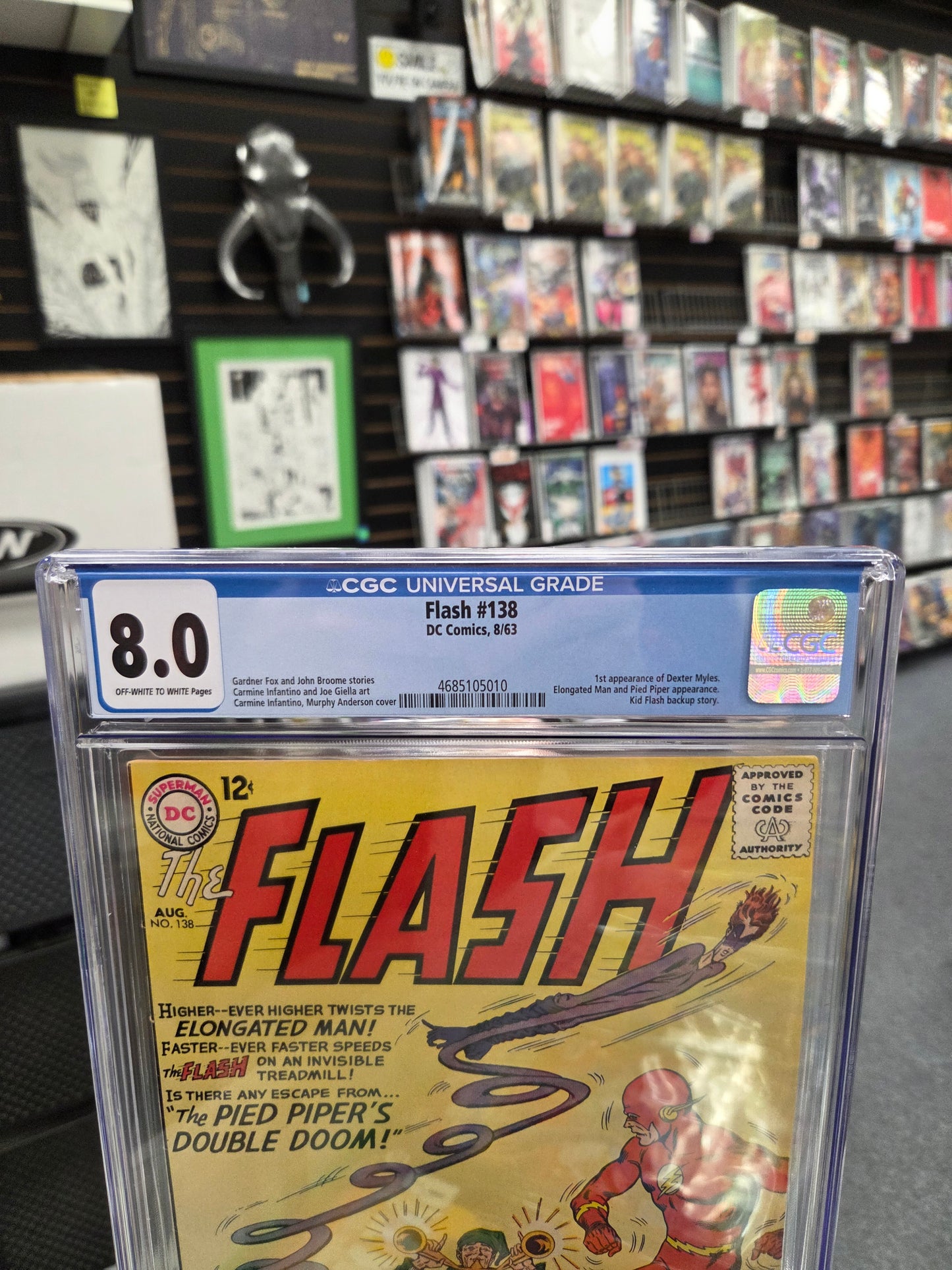 Flash #138 (CGC 8.0) Silver Age Flash