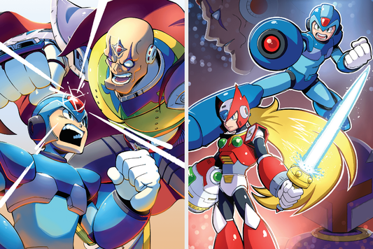 EXCLUSIVE VARIANT ALERT: Mega Man X #1 by Paul Robertson!