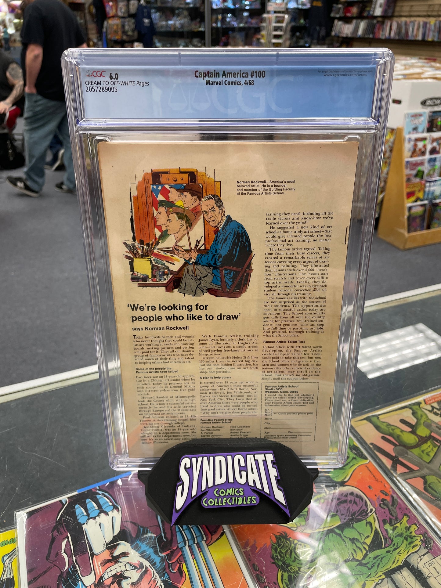 Captain America #100 (CGC 6.0) 1st Issue