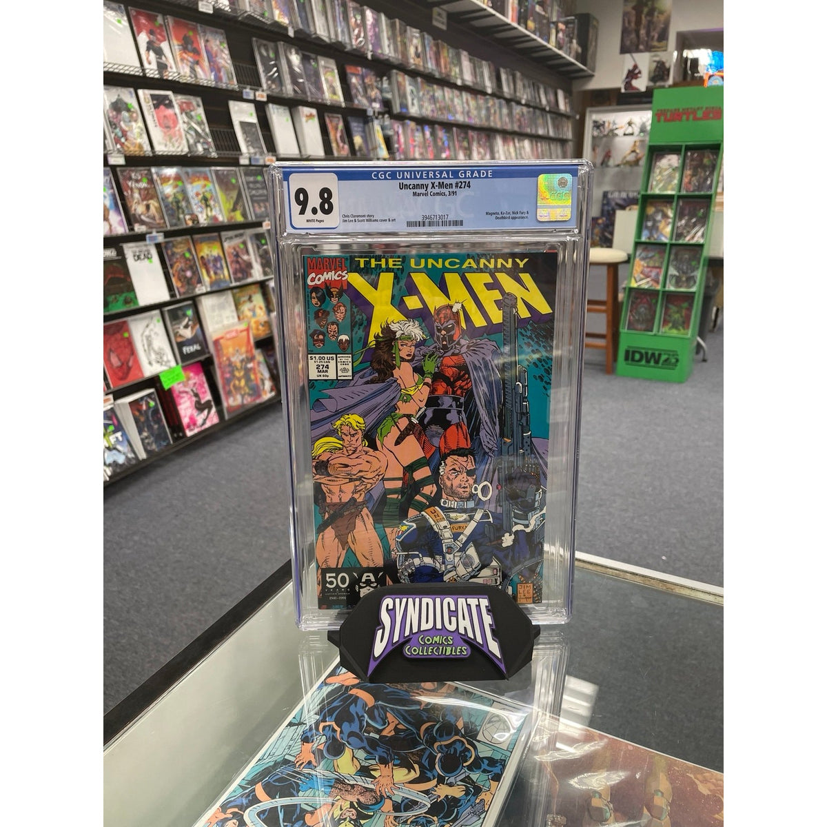 Uncanny X-Men #274 (CGC 9.8) Savage-Land Rogue