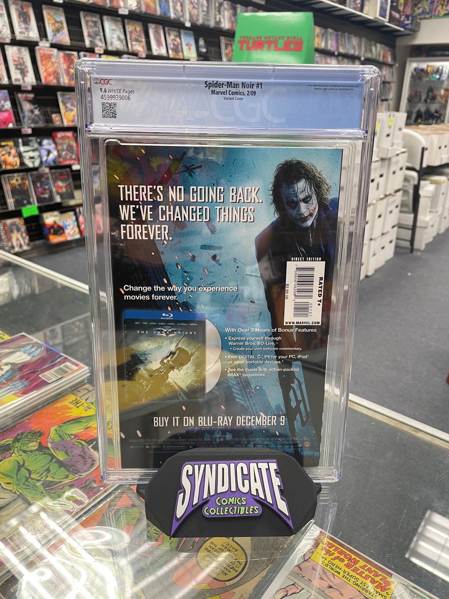 Spider-Man Noir #1 Calero Variant (CGC 9.6) 1st Spider-Man Noir