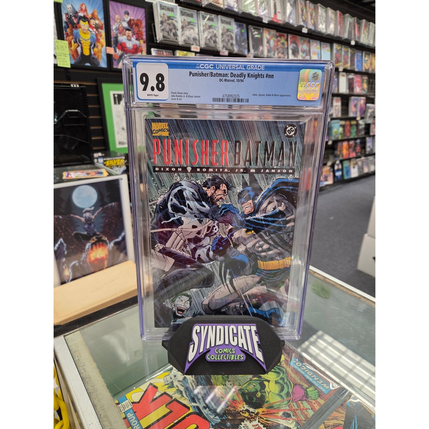 Punisher/Batman: Deadly Knights (CGC 9.8) Marvel & DC Crossover