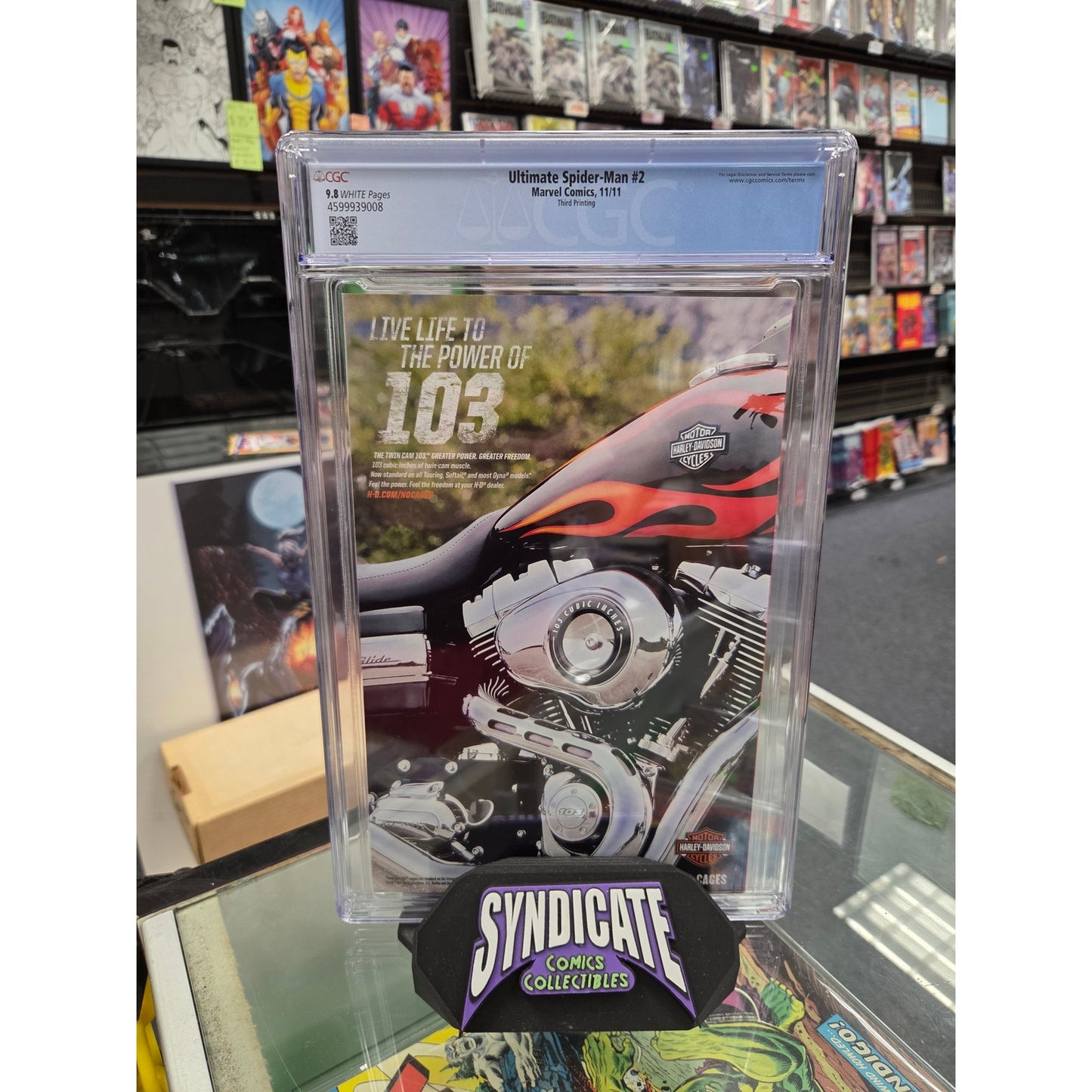 Ultimate Spider-Man #2 (CGC 9.8) 3rd Print Kaare Andrews Variant