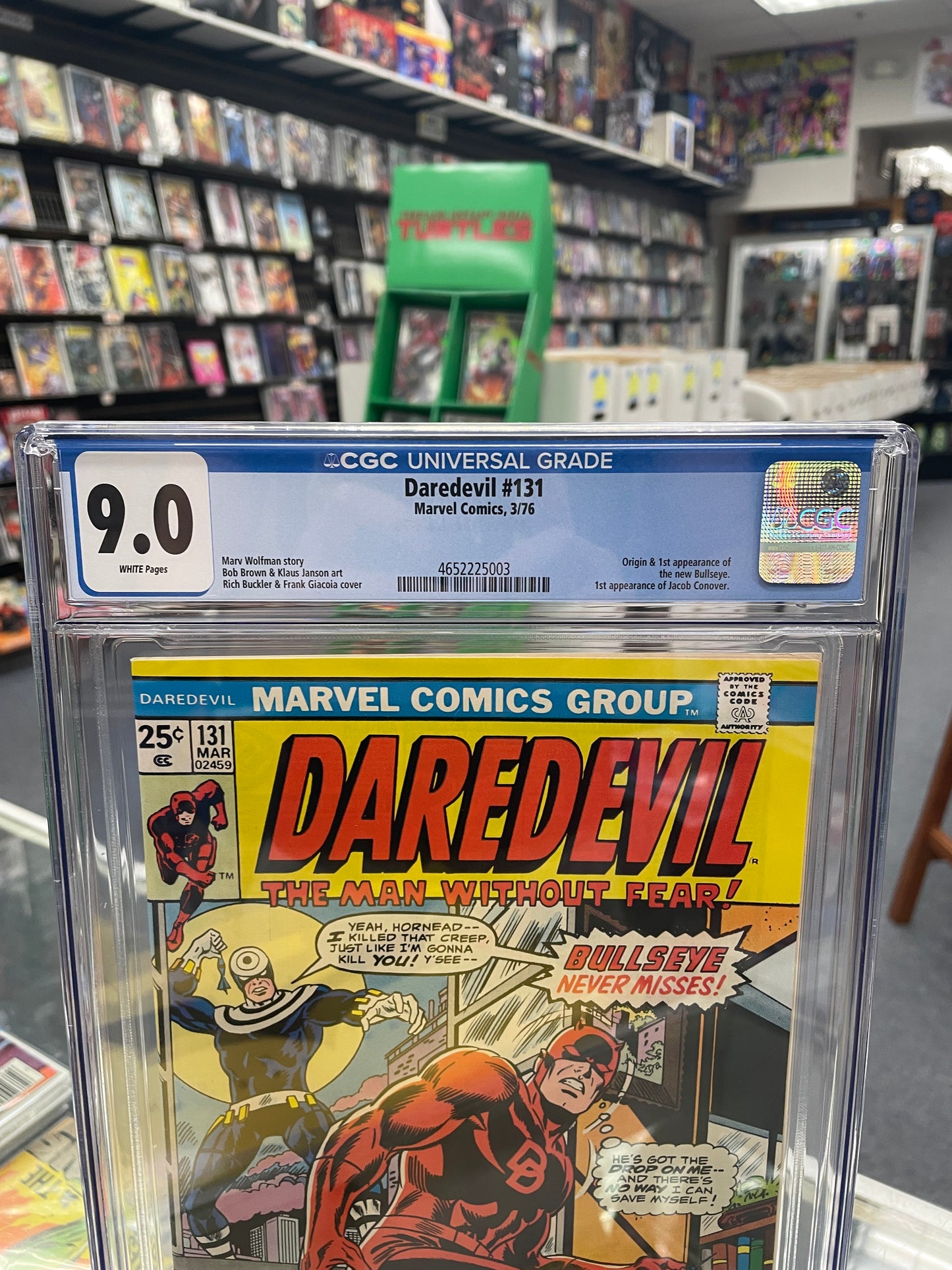 Daredevil #131 (CGC 9.0) 1st Bullseye