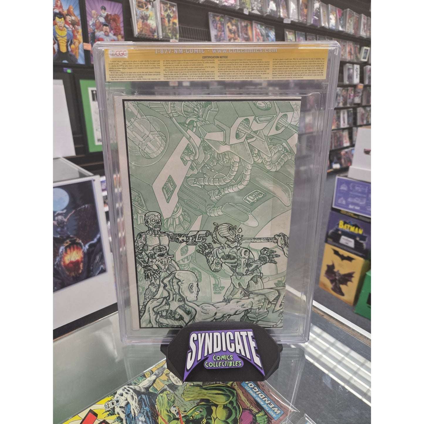 Teenage Mutant Ninja Turtles #4 (CGC 7.5) 1st Print, Signed by Kevin Eastman