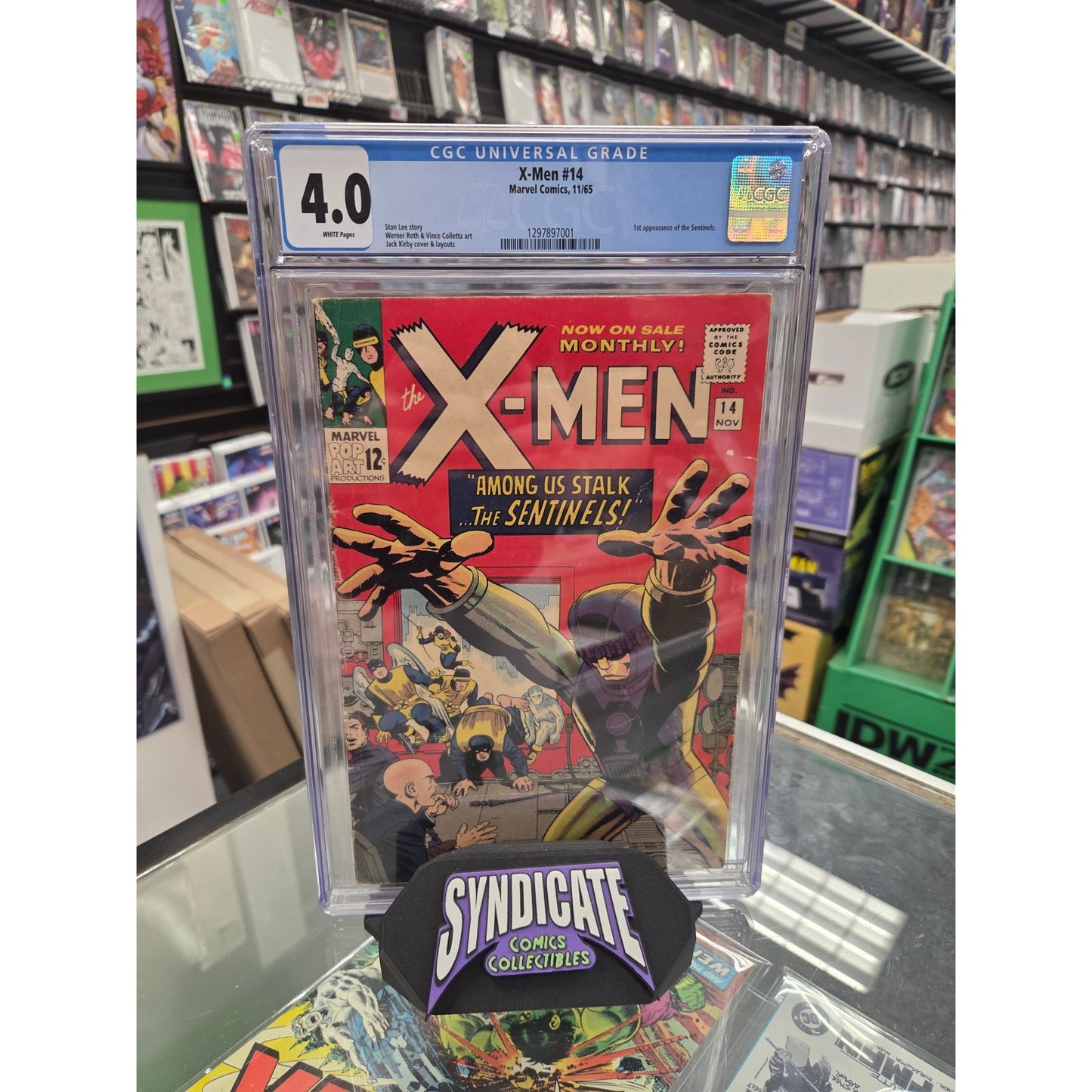 X-Men #14 (CGC 4.0) 1st Sentinels