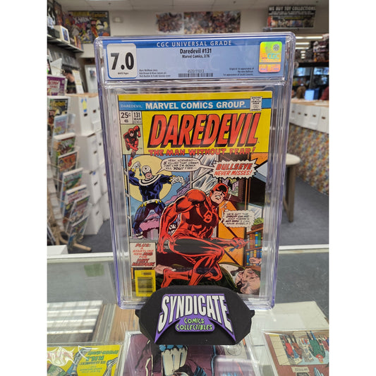Daredevil #131 (CGC 7.0) 1st Bullseye