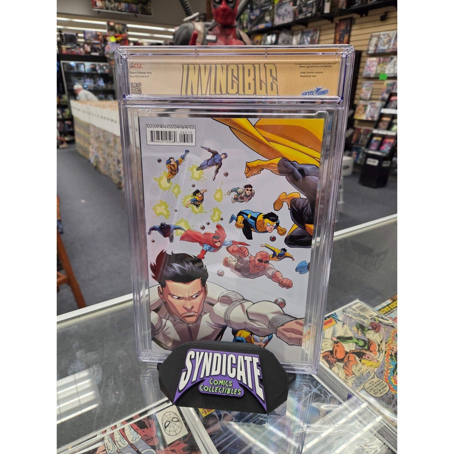 Invincible #60 (CGC 9.2) 2nd Print, Signed by Ryan Ottley