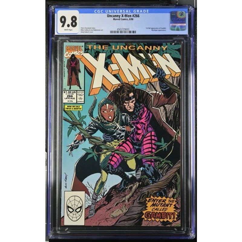 Uncanny X-Men #266 (CGC 9.8) 1st Full Gambit