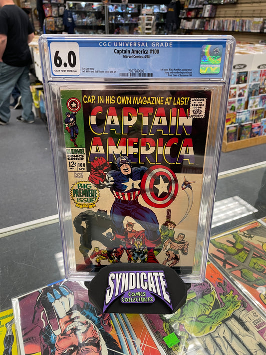 Captain America #100 (CGC 6.0) 1st Issue