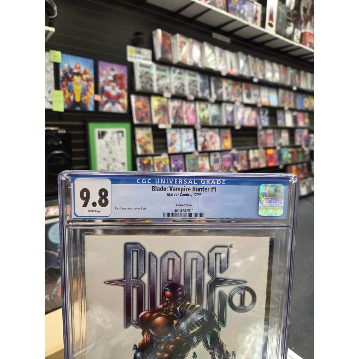 Blade: Vampire Hunter #1 (CGC 9.8) Bart Sears Variant, Rare!