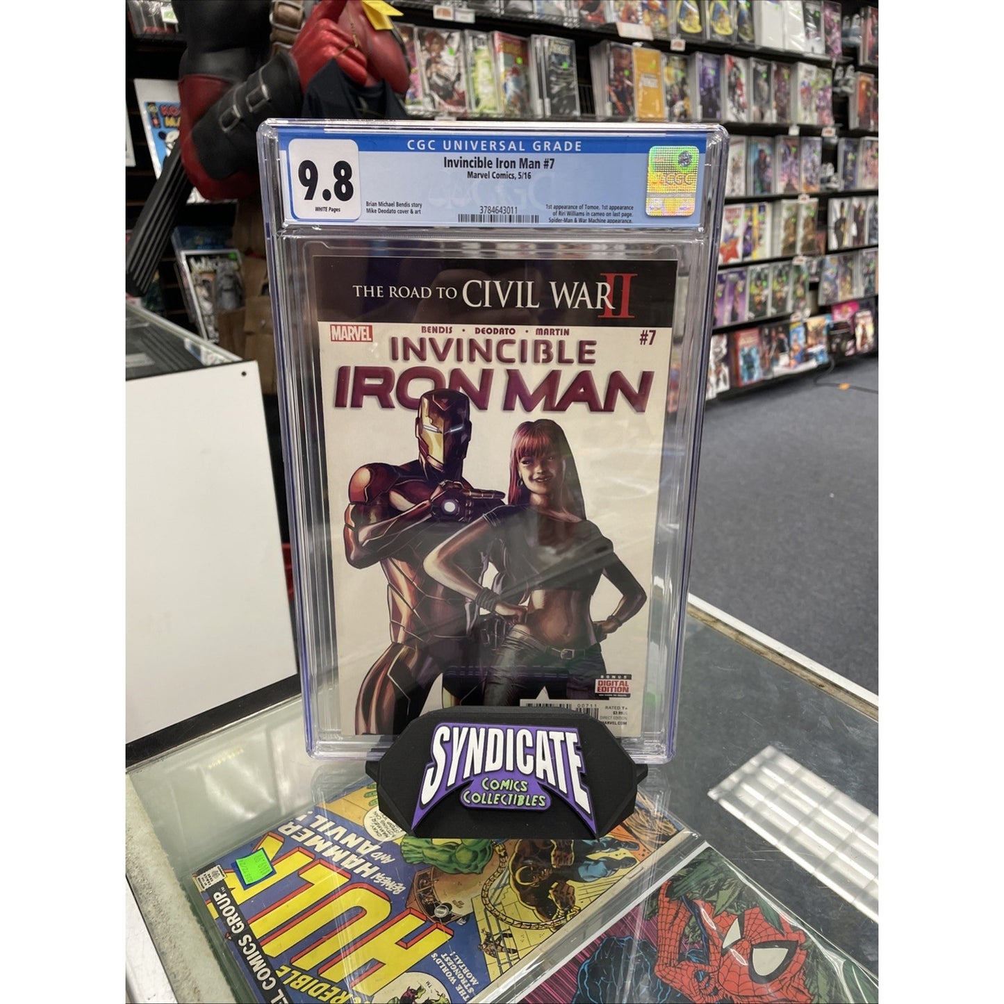 Invincible Iron Man #7 (CGC 9.8) 1st Riri Williams