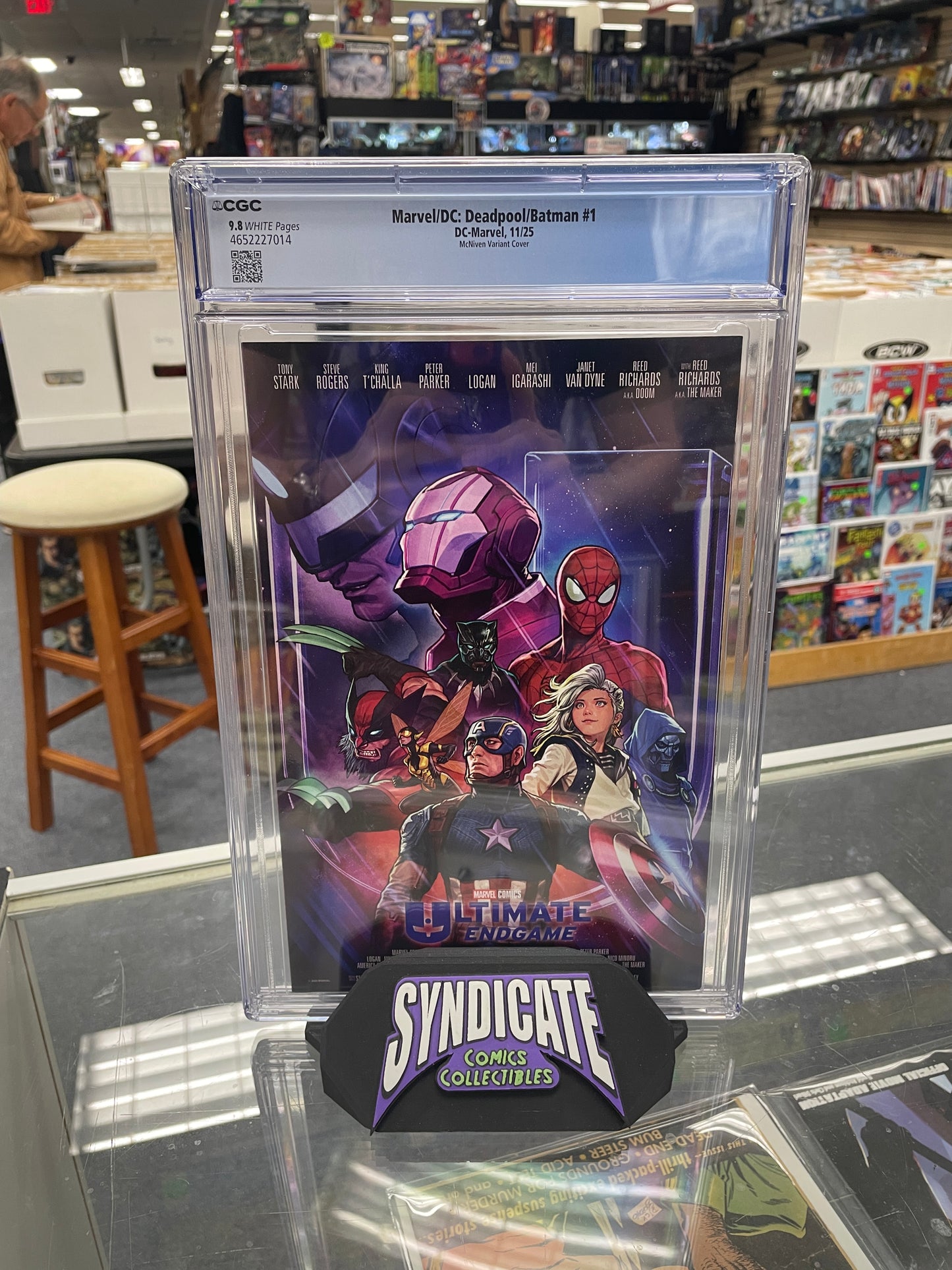 Deadpool / Batman #1 (CGC 9.8) Steve Mcniven 1:25 Variant