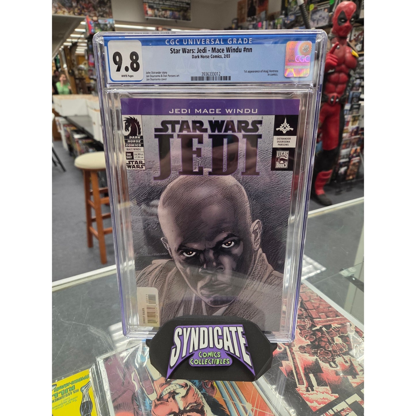 Star Wars: Jedi - Mace Windu (CGC 9.8) 1st Asajj Ventress