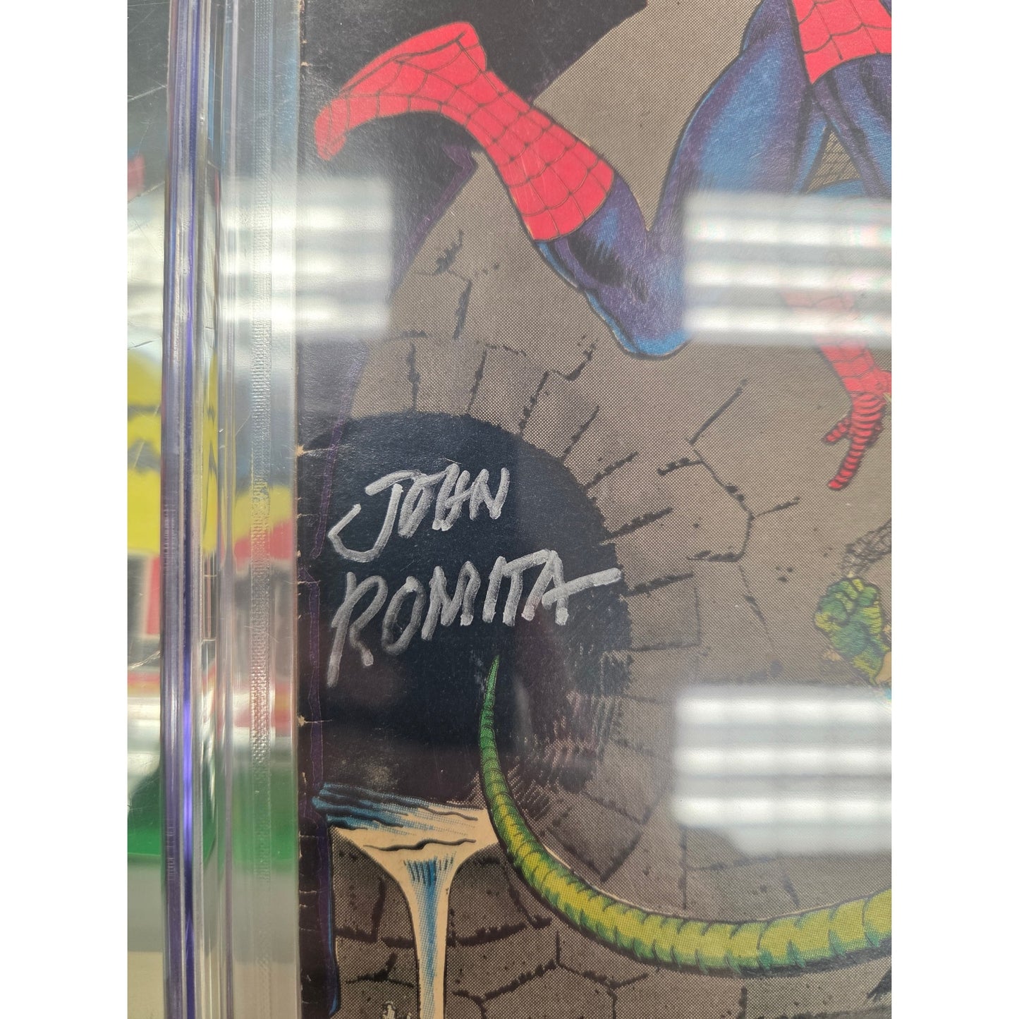 Amazing Spider-Man #44 (CGC 4.5) 2nd Lizard, Signed by John Romita