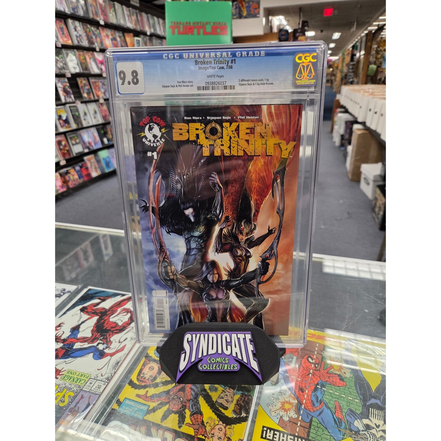 Broken Trinity #1 (CGC 9.8) Witchblade, Darkness
