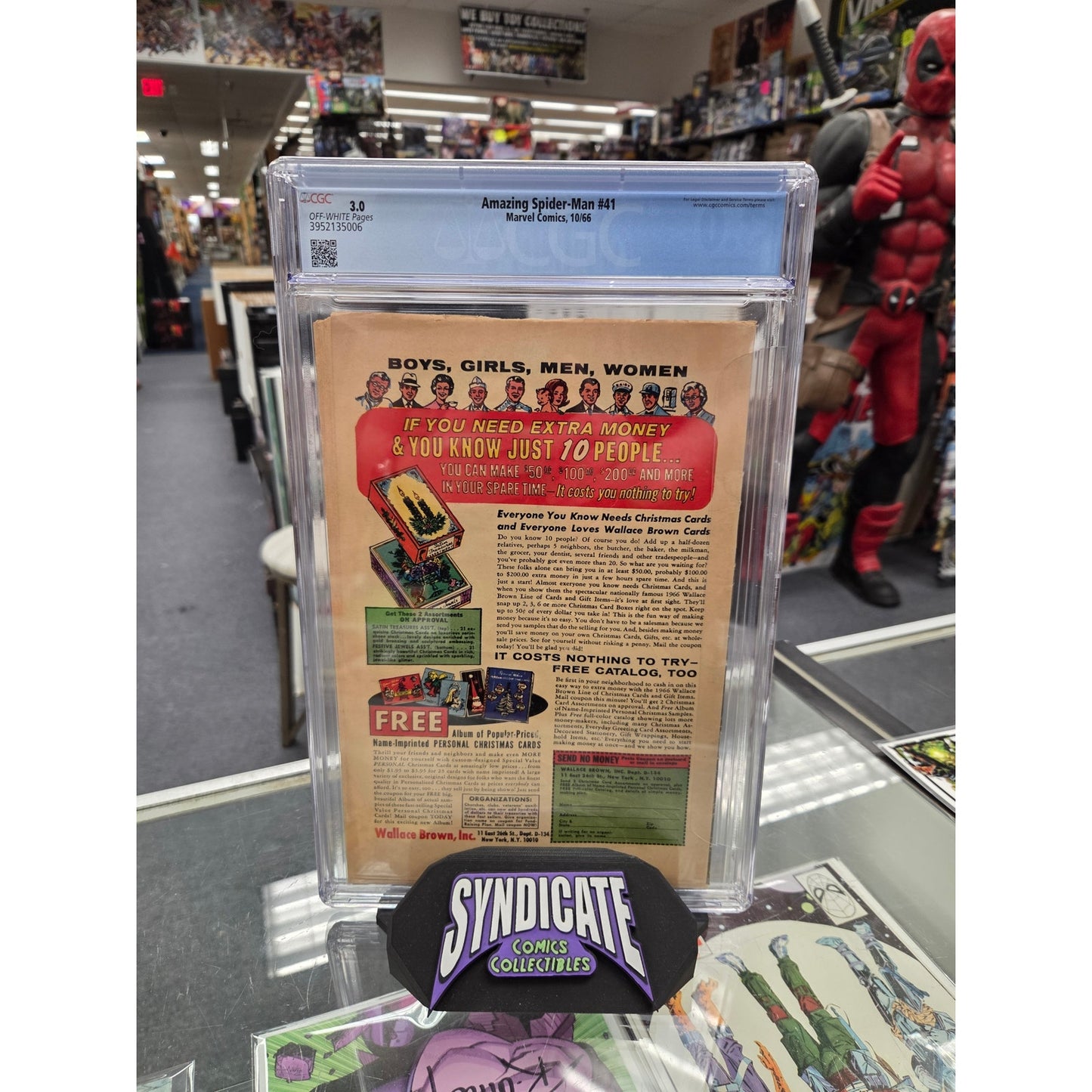 Amazing Spider-Man #41 (CGC 3.0) 1st Rhino