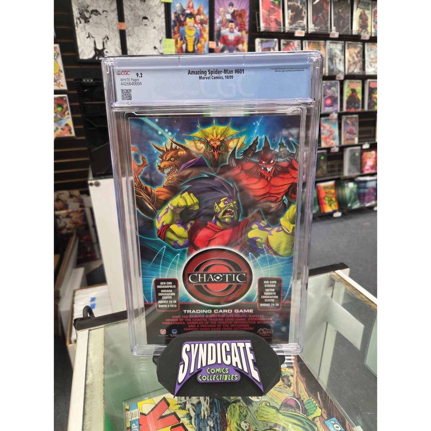 Amazing Spider-Man #601 (CGC 9.2) J. Scott Campbell