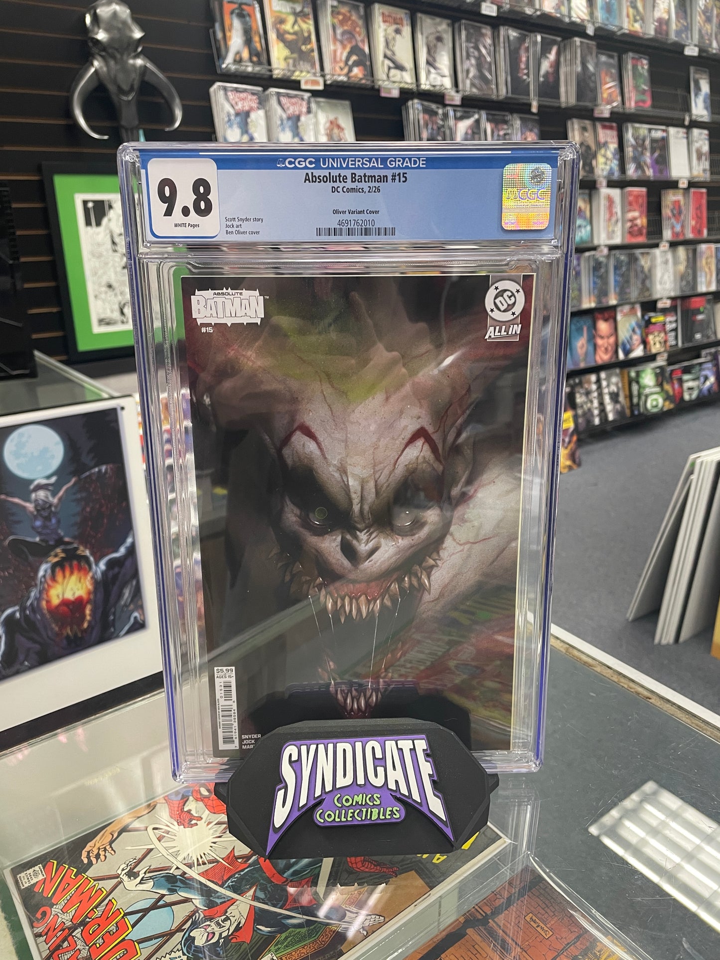 Absolute Batman #15 Ben Oliver Variant (CGC 9.8) 1st Absolute Joker