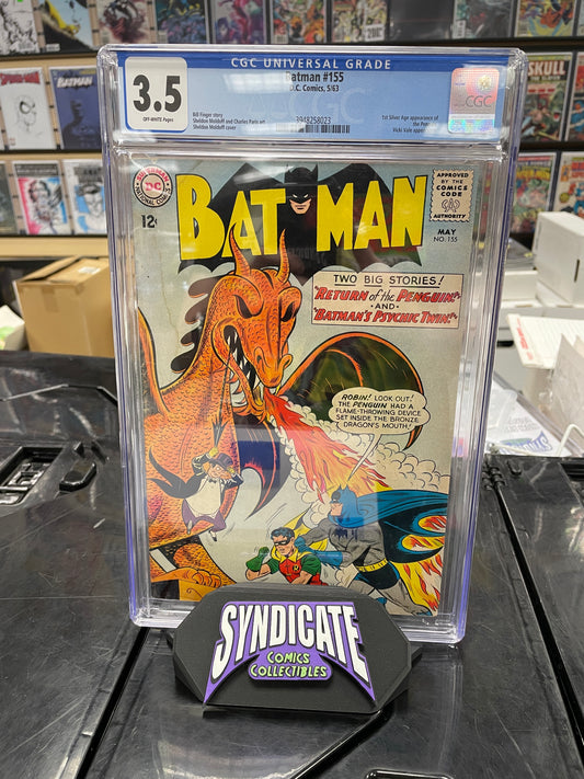 Batman #155 (CGC 3.5) 1st Silver Age Penguin