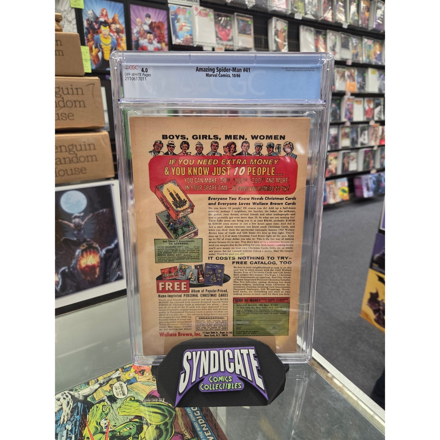 Amazing Spider-Man #41 (CGC 4.0) 1st Rhino