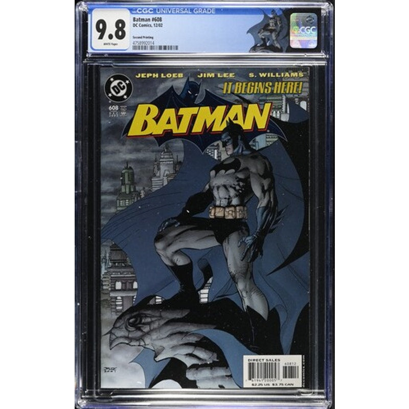 Batman #608 (CGC 9.8) 2nd Printing, Iconic Cover