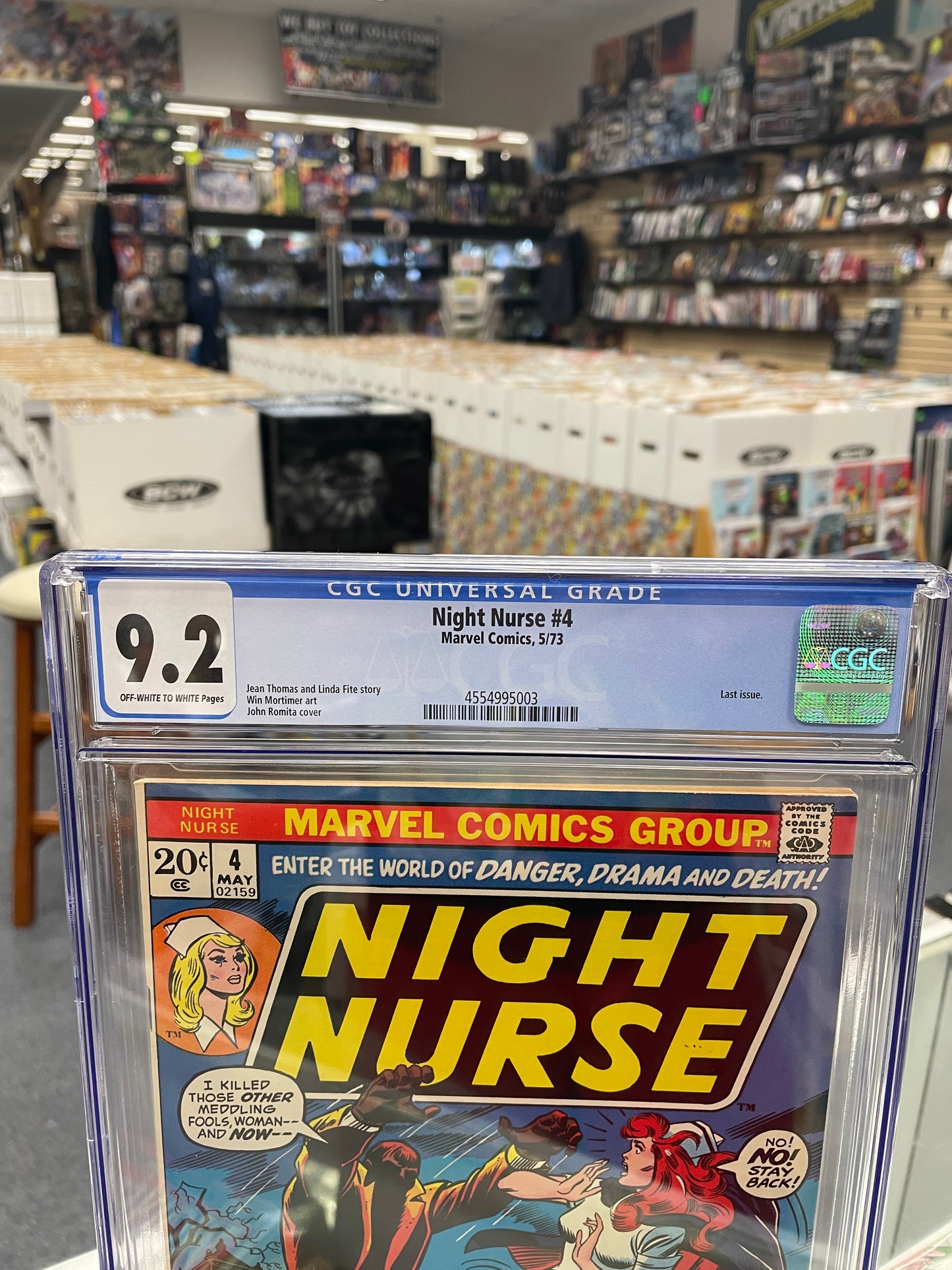 Night Nurse #1-4 CGC Graded Set