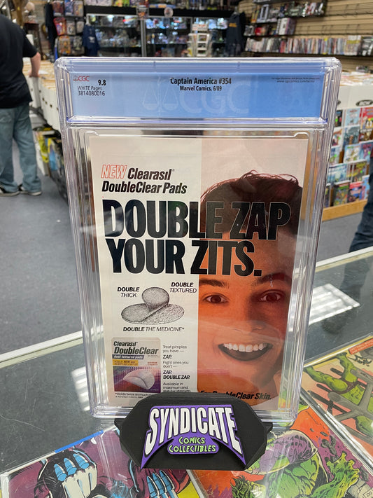 Captain America #354 (CGC 9.8) John Walker Becomes U.S. Agent