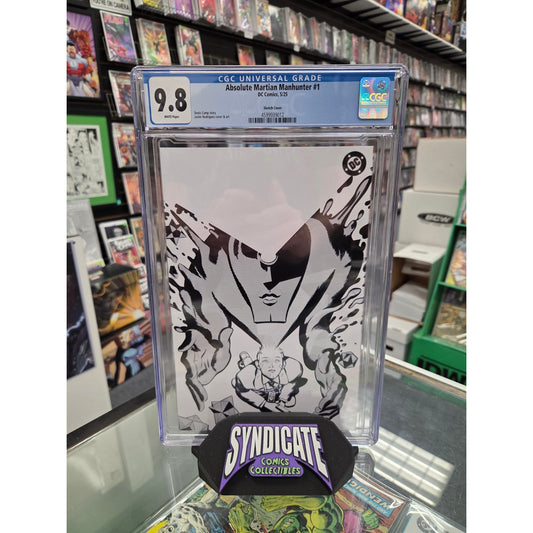 Absolute Martian Manhunter #1 (CGC 9.8) 1:100 Sketch Variant
