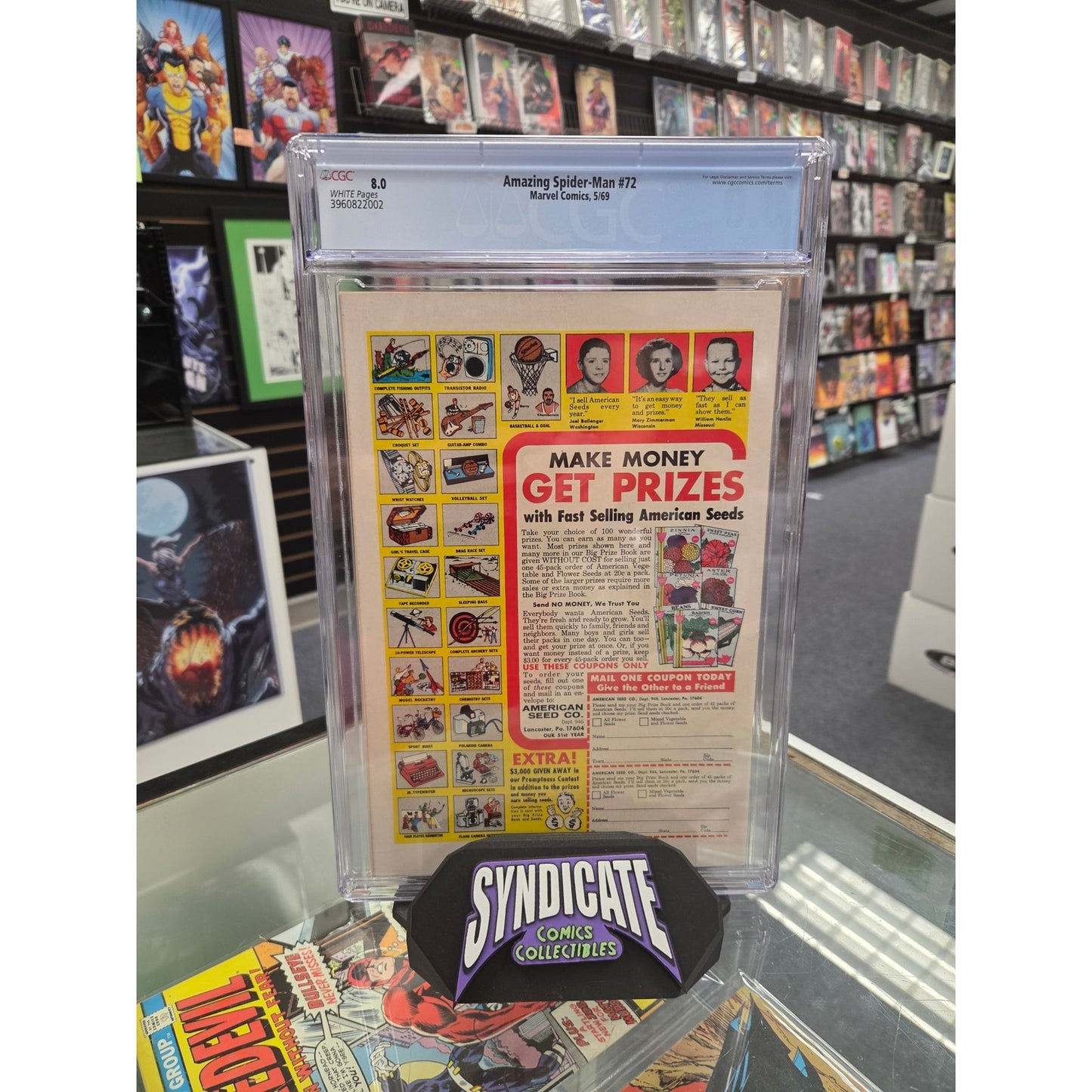 Amazing Spider-Man #72 (CGC 8.0) Shocker Appearance