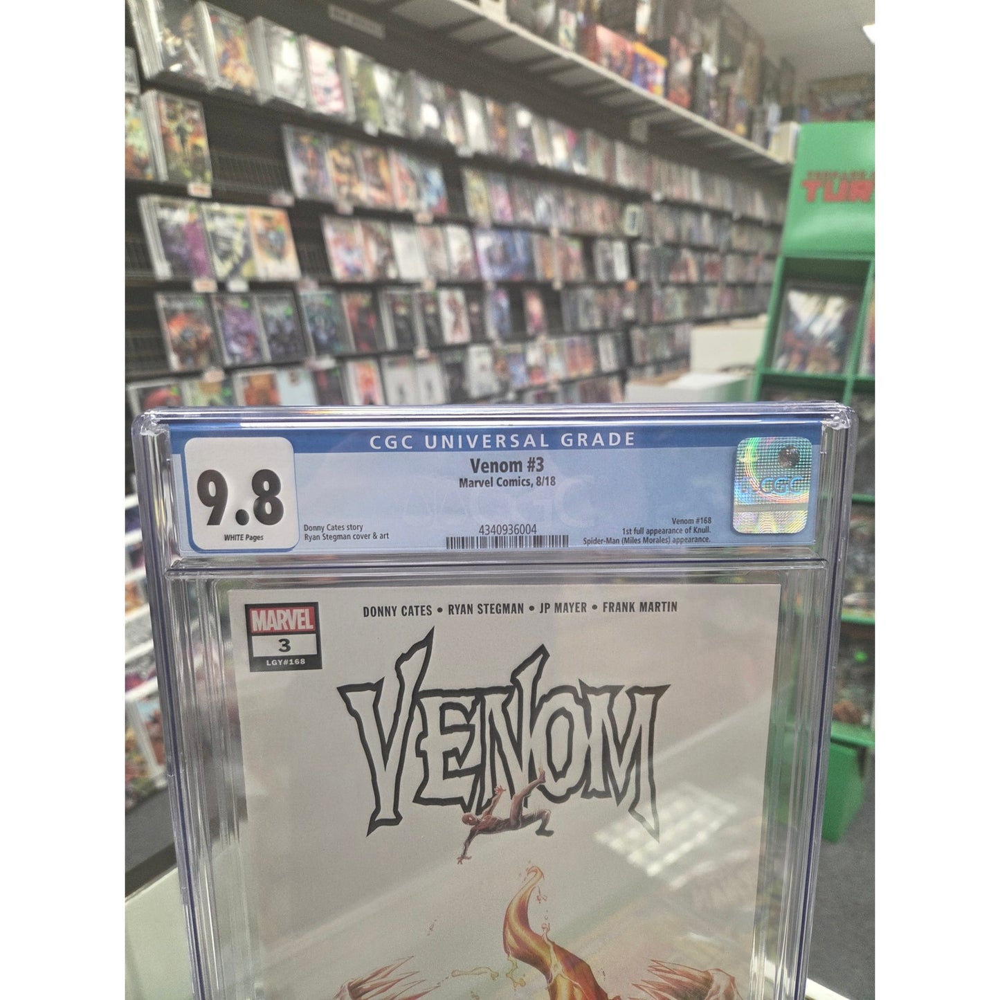 Venom #3 (CGC 9.8) 1st Knull