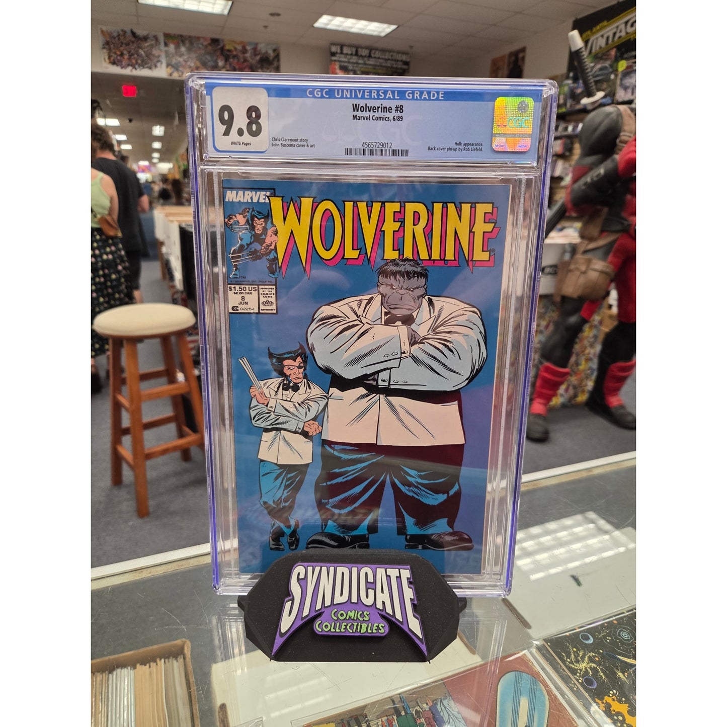 Wolverine #8 (CGC 9.8) Iconic Cover Art