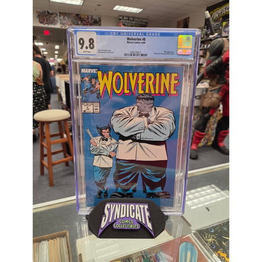 Wolverine #8 (CGC 9.8) Iconic Cover Art