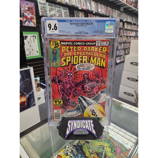 Spectacular Spider-Man #27 (CGC 9.6) 1st Frank Miller Daredevil