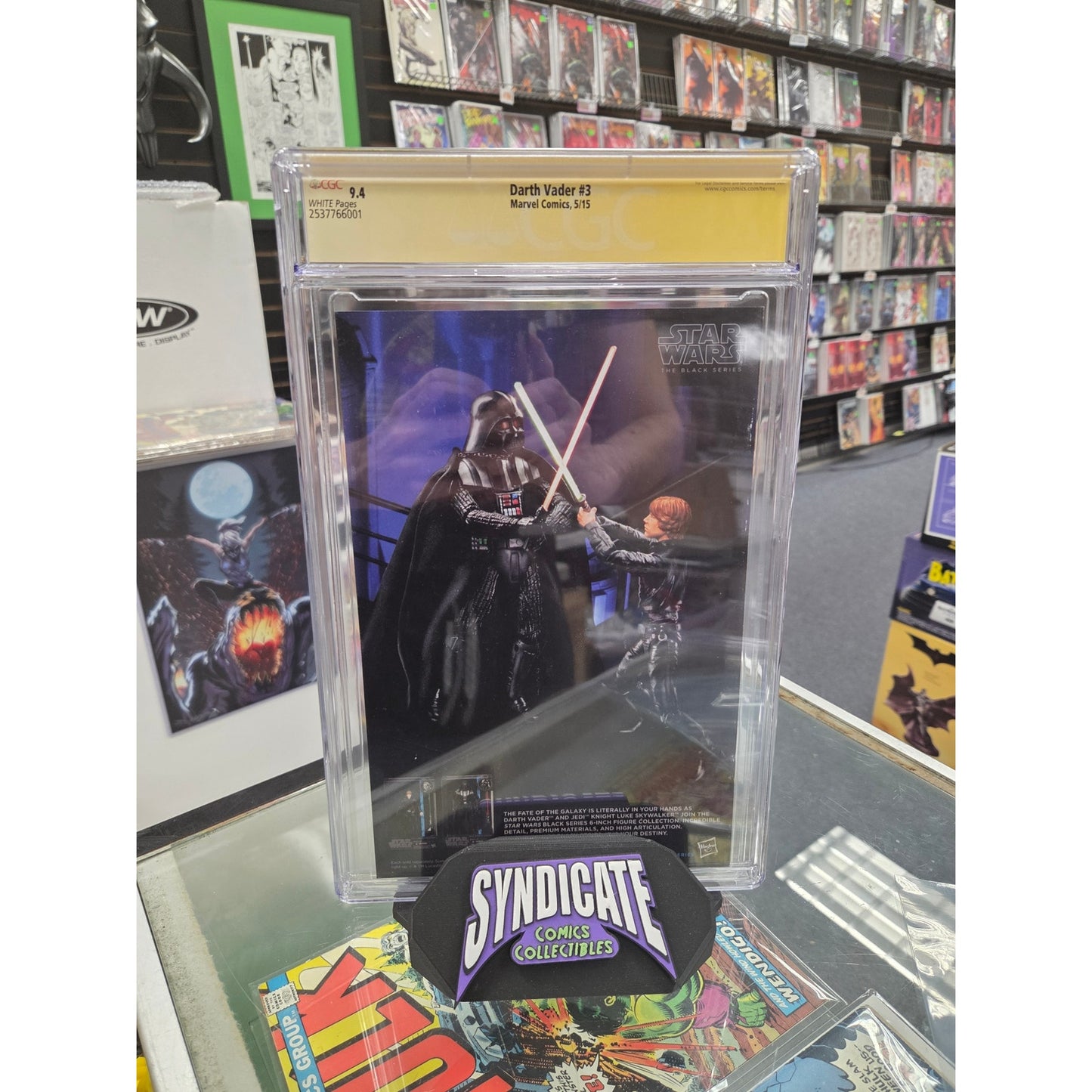 Star Wars: Darth Vader #3 (CGC 9.4) Signed by Adi Granov, 1st Appearance of Doctor Aphra