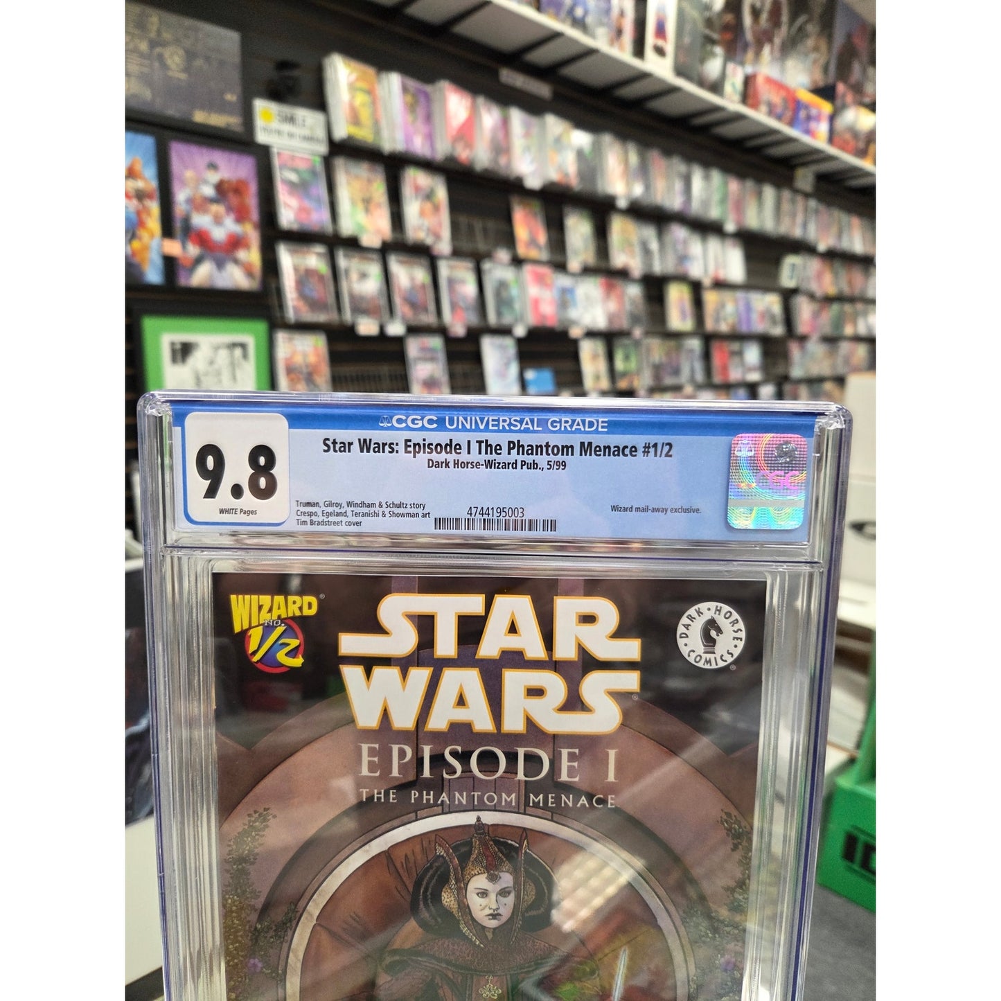 Star Wars: Episode 1 The Phantom Menace #1/2 (CGC 9.8)