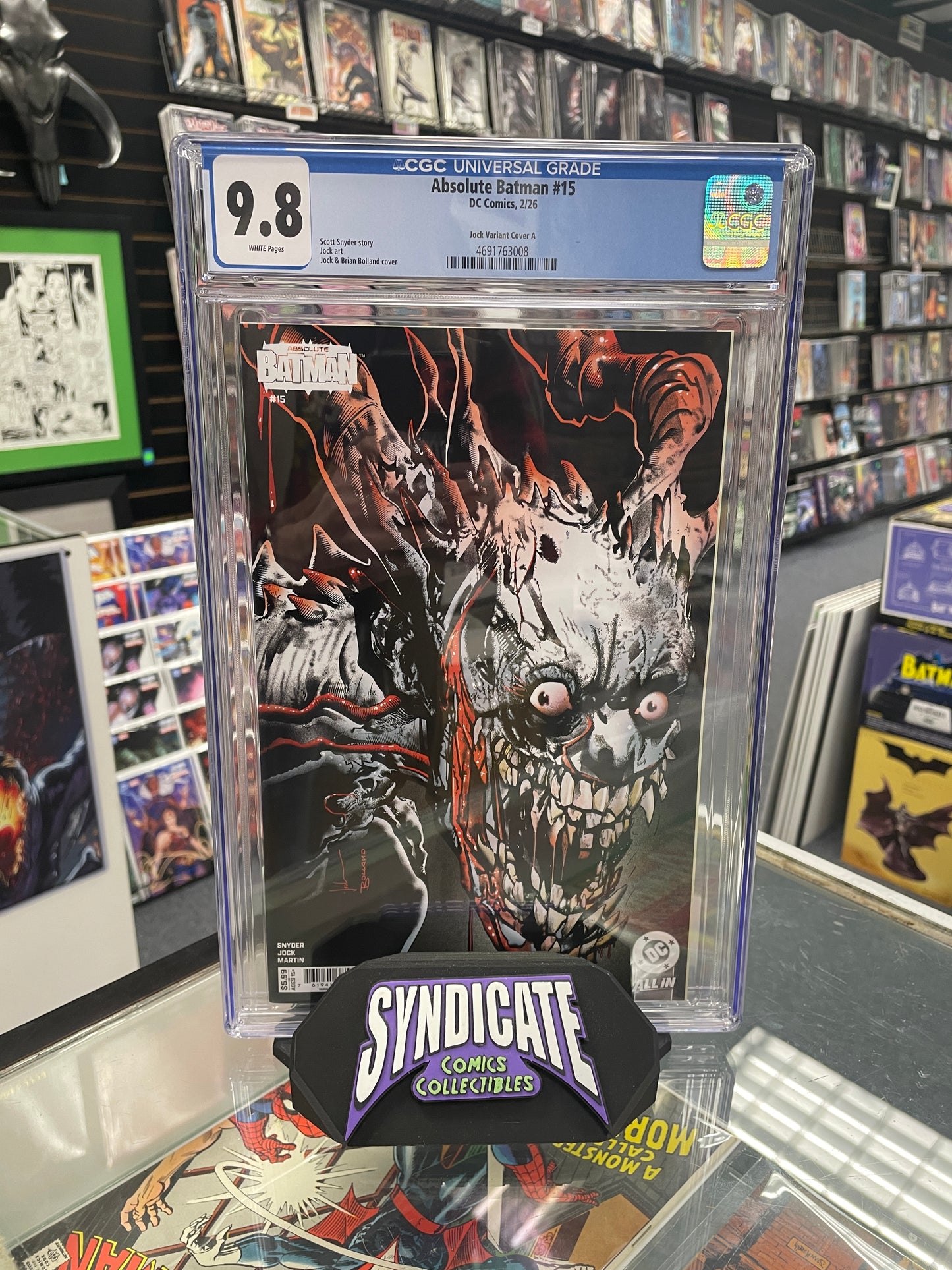 Absolute Batman #15 Jock & Brian Bolland Variant (CGC 9.8) 1st Absolute Joker