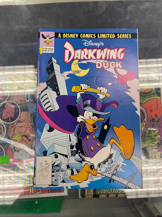 Darkwing Duck Limited Series #1 (1991) 1st Comic App. Of Darkwing Duck